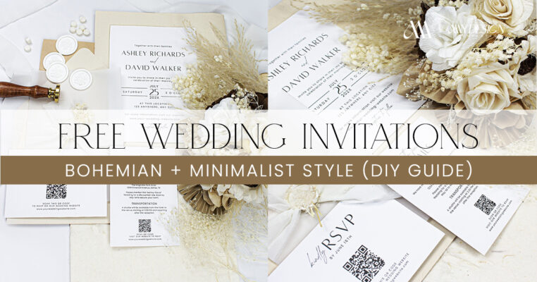 Free Terracotta Boho Wedding Invitations (DIY Guide)