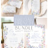 Wildflower Bridal Brunch Invitation Bundle | Pastel Flowers Bridal Shower Brunch Invite Template Editable Wildflower Bridal Brunch Invitation Bundle | Pastel Flowers Bridal Shower Brunch Invite Template Editable