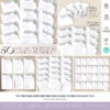 Lilac Bridal Shower Invitations Bundle Template | Purple Bridal Shower Bundles | 50 Printable Shower Games Lilac Bridal Shower Invitations Bundle Template | Purple Bridal Shower Bundles Stationery Card Sign + 50 Bridal Games Printable