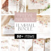 Blush Pink Floral Garden Bridal Shower Bundle | Invitations & 24 Games Bundle | Love in Bloom Bridal Shower Template Blush Pink Floral Garden Bridal Shower Bundle | Invitations & 24 Games Bundle | Love in Bloom Bridal Shower Template