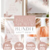 Dusty Pink Bridal Shower Bundle Template | Boho Arch Bridal Shower Invitations | 24 Games Bundle & Shower Signs Dusty Pink Bridal Shower Bundle Template | Boho Arch Bridal Shower Invitations | 24 Games Bundle & Shower Signs