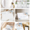 Boho Dusty Blue Bridal Shower Bundle Template | Bohemian Bridal Shower Invitations Printable | 24 Games Bundle Boho Dusty Blue Bridal Shower Bundle Template | Bohemian Bridal Shower Invitations Printable | 24 Games Bundle