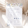 Custom Bridesmaid Cards Template | Maid of Honor Proposal Card | Will You Be My Bridesmaid Printable