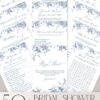 50 Editable Bridal Shower Game Bundle Template | Something Blue Bridal Shower Games Pack Instant Download 50 Editable Bridal Shower Game Bundle Template | Something Blue Bridal Shower Games Pack Instant Download