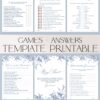 50 Editable Bridal Shower Game Bundle Template | Something Blue Bridal Shower Games Pack Instant Download 50 Editable Bridal Shower Game Bundle Template | Something Blue Bridal Shower Games Pack Instant Download