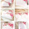 Hot Pink Bridal Shower Bundle | Floral Bridal Shower Invitation Template | 24 Editable Games Bundle