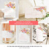 Bright Floral Bridal Shower Bundle Templates Colorful Flowers