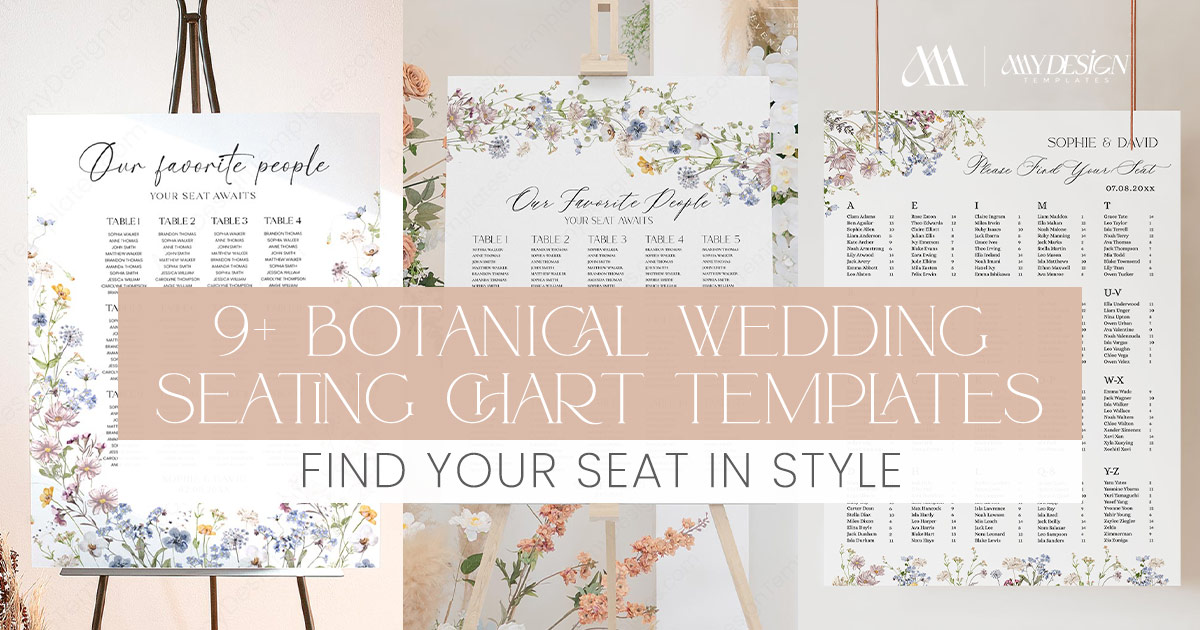 9+ Botanical Wedding Seating Chart Templates: Find Your Seat in Style 9+ Botanical Wedding Seating Chart Templates: Find Your Seat in Style