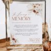 Printable In Loving Memory Sign | Forever in Our Hearts Wedding Sign