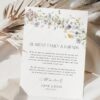 Wildflower Thank You Cards Printable | Personalised Photo Thank You Cards with Photo