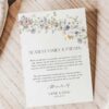 Wildflower Thank You Cards Printable | Personalised Photo Thank You Cards with Photo