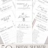 50 Bridal Shower Game Printable Bundle | Minimalist Shower Games Pack Fully Editable Download 50 Bridal Shower Game Printable Bundle | Minimalist Shower Games Pack Fully Editable Download