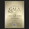 Gala Night Invitation Printable Template | Business Gala Dinner Party Invite