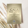 Gala Night Invitation Printable Template | Business Gala Dinner Party Invite