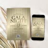 Gala Night Invitation Printable Template | Business Gala Dinner Party Invite