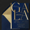 Formal Gala Dinner Invitation Template | Luxury Dinner Party Event
