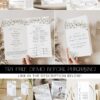 Elegant Wildflower Wedding Bundle Template | 50+ Templates for Invitations, Signage & Reception Instant Download
