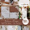 Bohemian Pampas Wedding Template BUNDLE | Invitation Suite & Reception Signs Templates Bohemian Pampas Wedding Template BUNDLE | Invitation Suite & Reception Signs Templates