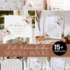 Rustic Bohemian Wedding Signage Template Bundle | Reception Sign Printable Rustic Bohemian Wedding Signage Template Bundle | Reception Sign Printable
