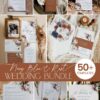 Navy Blue & Rust Wedding Template BUNDLE | 50+ Templates Editable Rustic Invitation Suite & Boho Signs Navy Blue & Rust Wedding Template BUNDLE | 50+ Templates Editable Rustic Invitation Suite & Boho Signs