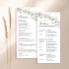 Day Of Wedding Itinerary Template | Weekend Timeline Printable