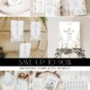 Elegant Wildflower Wedding Invitations Template Bundle | Editable Floral Invitation Suite Elegant Wildflower Wedding Invitations Template Bundle | Editable Floral Invitation Suite