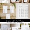 Modern Minimalist Wedding Bundle | 50+ Templates Editable Invitations, Signs & Reception Templates Modern Minimalist Wedding Bundle | 50+ Templates Editable Invitations, Signs & Reception Templates