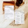 Wedding Welcome Bag Note and Timeline Template | Weekend Events Schedule Events