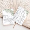 Greenery Wedding Welcome Bag Note Card | Modern Weekend Events Timeline Icons Greenery Wedding Welcome Bag Note Card | Modern Weekend Events Timeline Icons