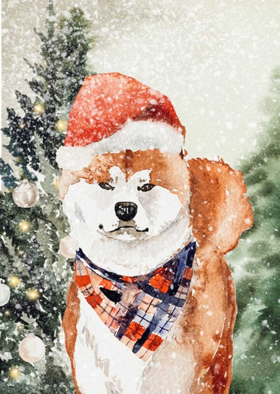 Get Festive for Our Free Christmas Card & Tag Kit Printables! Free Printable Christmas Card Favor Tags Amy Design Templates