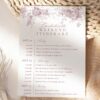 Travel Itinerary Girls Trip Digital Download | DIY Bachelorette Trip Printable Details