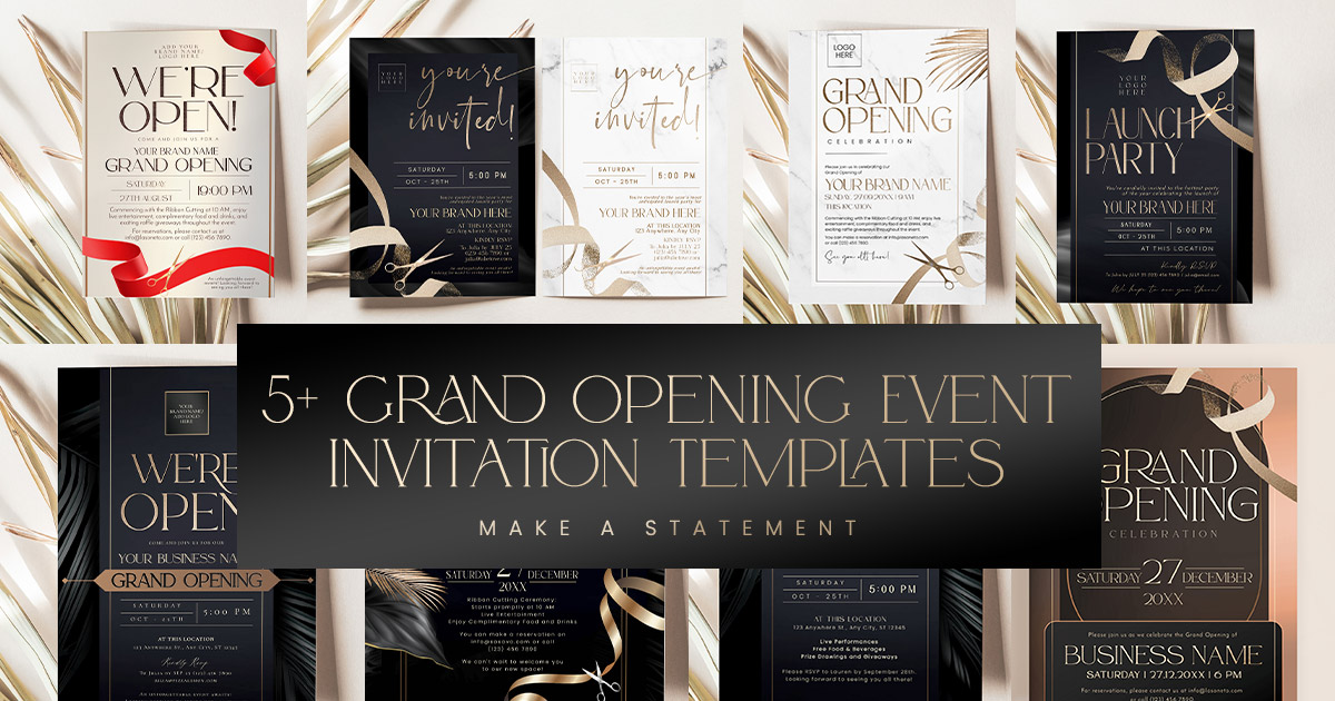 5+ Grand Opening Event Invitation Templates: Make a Statement 5+ Grand Opening Event Invitation Templates: Make a Statement