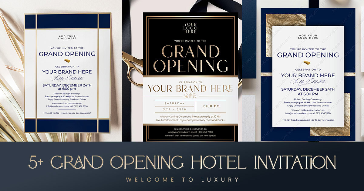 5+ Grand Opening Hotel Invitation Templates: Welcome to Luxury 5+ Grand Opening Hotel Invitation Templates: Welcome to Luxury
