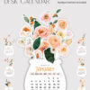 Peach Citrus 2026 Desk Calendar Printable | Watercolor Orange Floral Monthly Planner (SVG, PNG, PDF Templates) Peach Orange Citrus 2026 Desk Calendar Printable | Watercolor Floral Monthly Planner (SVG, PNG, PDF Templates)
