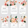 Citrus Floral 2026 Desk Calendar Printable | Cute Monthly Planner | Watercolor Aesthetic Office Decor Citrus Floral 2026 Desk Calendar Printable, Cute Monthly Planner, Stand Template SVG PDF, Watercolor Aesthetic Office Decor, Digital Download