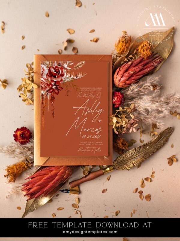 5+ Free Printable Wedding Announcement Templates: Share Your Big News in Style! Free Printable Wedding Announcement Templates