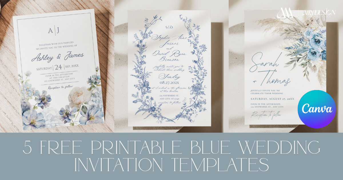 5+ Free Printable Wedding Invitation Templates Blue: Setting a Serene Tone 5+ Free Printable Wedding Invitation Templates Blue: Setting a Serene Tone