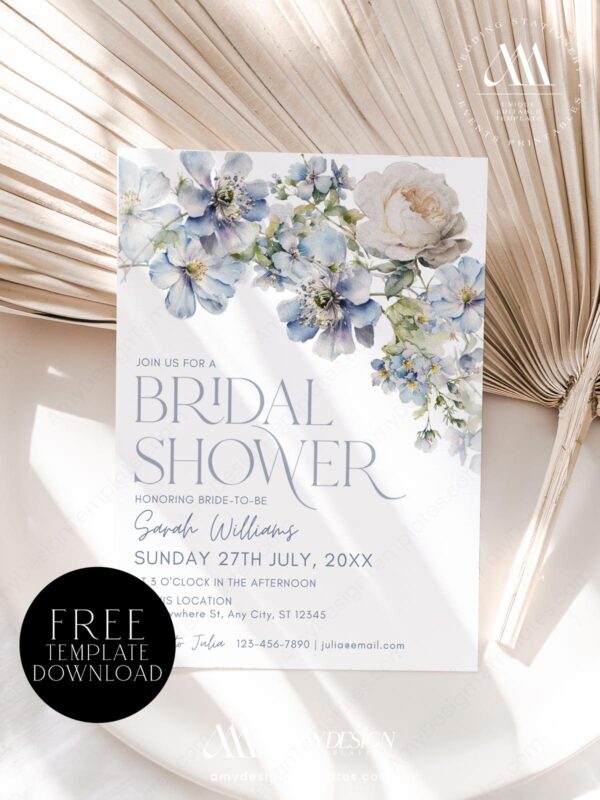 8+ Free Printable Bridal Shower Invitation Templates: Your Guide to a Personalized Celebration Collection of Free Printable Bridal Shower Invitation Templates