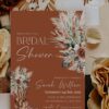 Cowboy Boots Bridal Shower Invite | Western Boho Invitation | Rustic Country Pampas Grass