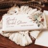 Editable Boho Terracotta Chocolate Wrapper Template