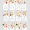 Printable 2026 Floral Desk Calendar Digital Download | Watercolor Spring Bloom (SVG, PNG, PDF) 2026 Printable Floral Desk Calendar SVG/PNG/PDF | Watercolor Spring Bloom Flower Vase Monthly Mini Planner | Digital Download Gift