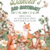 Editable Woodland Animals Birthday Invitation Template | Forest Animal Birthday Party Editable Woodland Animals Birthday Invitation Template | Forest Animal Birthday Party Digital Download