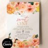 Sweet One Fruit Floral Birthday Brunch Invitation Template | First Birthday Summer Fruit Floral Birthday Party Sweet One Fruit Floral Birthday Brunch Invitation Template | First Birthday Summer Fruit Floral Birthday Party