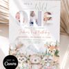 Wild One Animals Birthday Invitation Card Printable | Photo Kids Birthday Invitation Template Canva Wild One Animals Birthday Invitation Card Printable | Photo Kids Birthday Invitation Template Canva