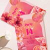 Pink Tropical Birthday Brunch Invitation Card | Disco Ball Hibiscus Floral Party Template Pink Tropical Birthday Brunch Invitation Card | Disco Ball Hibiscus Floral Party Template