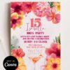 Ibiza Night Birthday Invitation Card | Tropical Disco Hibiscus Cocktail Party Canva Editable Template Ibiza Night Birthday Invitation Card | Tropical Disco Hibiscus Cocktail Party Canva Editable Template
