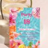 Tropical Pink Martini Poolside Birthday Invitation Template Canva | Glam Disco Ball 18th Birthday Invite Editable Tropical Pink Martini Poolside Birthday Invitation Template Canva | Glam Disco Ball 18th Birthday Invite Editable