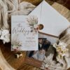 Rustic Fall Wedding Invitation Card Template