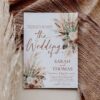 Rustic Fall Wedding Invitation Card Template