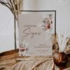 Rustic Boho Fall Wedding Invitations Template Bundle | Earthy Tan Wedding Stationery Printable Rustic Boho Fall Wedding Invitations Template Bundle - Custom Signs DIY Printable Wedding Stationery Printable | Earthy Tan Bohemian Pampas Grass
